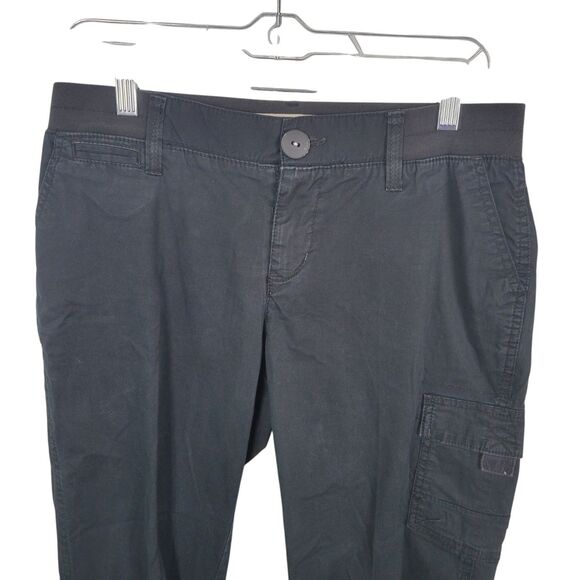 Sonoma Womens Size 10P Black Solid Mid Rise Capri Pants - Picture 1 of 11